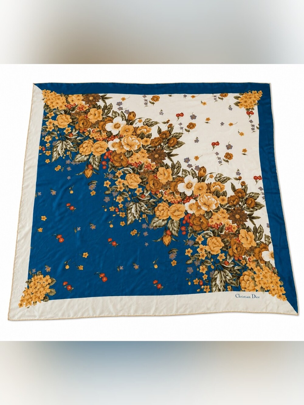 Dior Silk Scarf Vintage